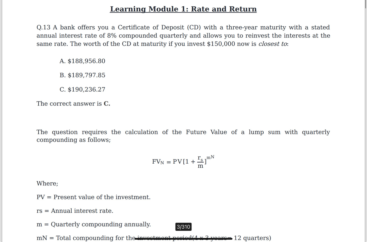 2025 CFA Level 1 AnalystPrep Lecture Videos, Notes & Practice Questions