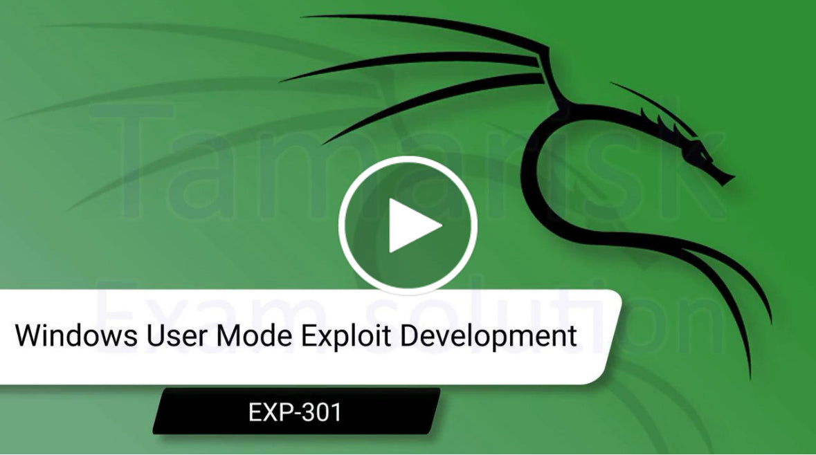 OSED (EXP-301): Windows User Mode Exploit Development