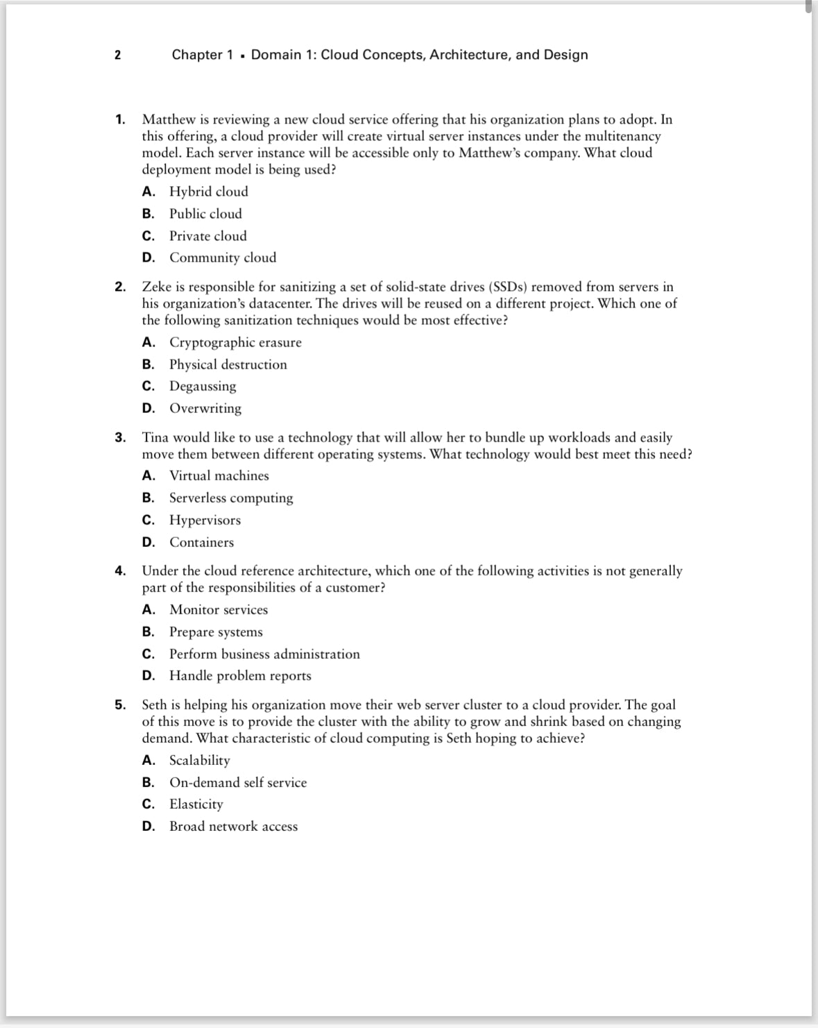 CCSP Official Practice Test, 3rd Edition