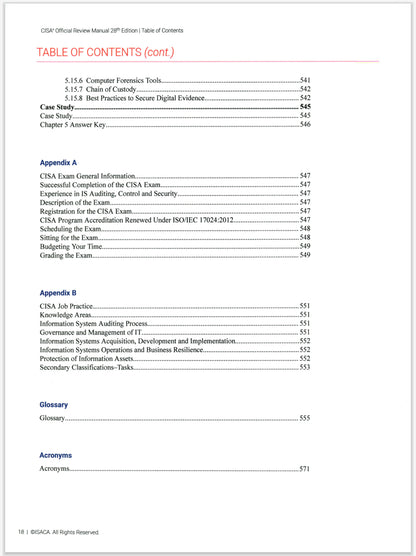 CISA Review Manual, 28th Edition