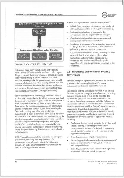 CISM Review Manual, 16th Edition