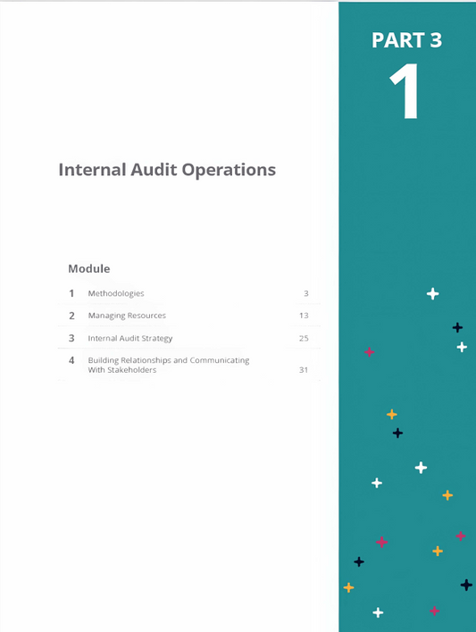 2025 Becker CIA Textbook Part 3